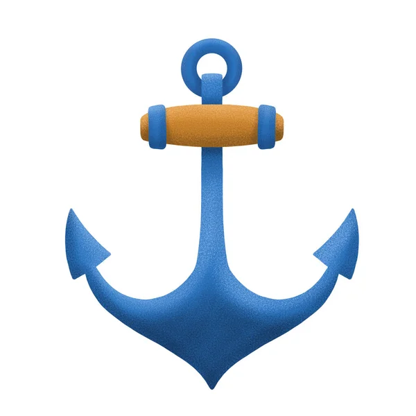 Nautical Anchor Illustration Marine Symbol — Stock Photo, Image