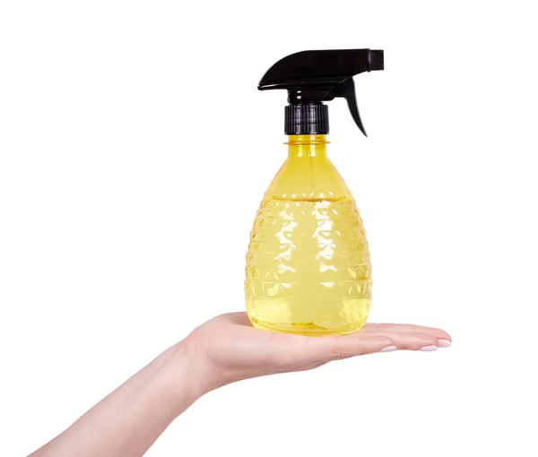 Black Yellow Water Sprayer Cloth — Stock Photo, Image