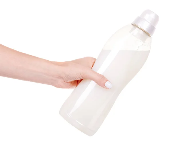 Waschmittel Der Flasche Isoliert — Stockfoto