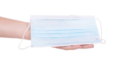 Korunmak için sağlık maskesi takın..