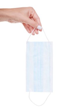 Korunmak için sağlık maskesi takın..