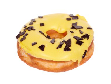 Kremalı ve çikolatalı tatlı çörek..