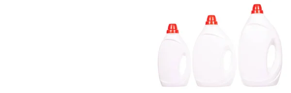 Garrafa Detergente Líquido Para Roupa Sabão Limpeza Para Pano — Fotografia de Stock