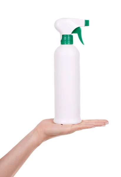 Desinfektionsspray Der Flasche Hochwertiges Foto — Stockfoto
