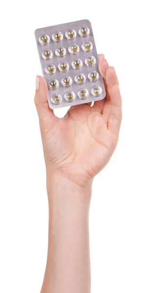 Medical Capsules Blister High Quality Photo — Stock Photo, Image