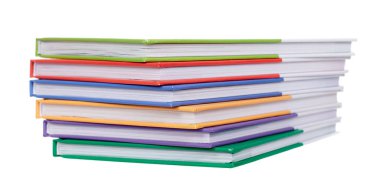 Bir yığın renkli kitap. Yüksek kalite fotoğraf