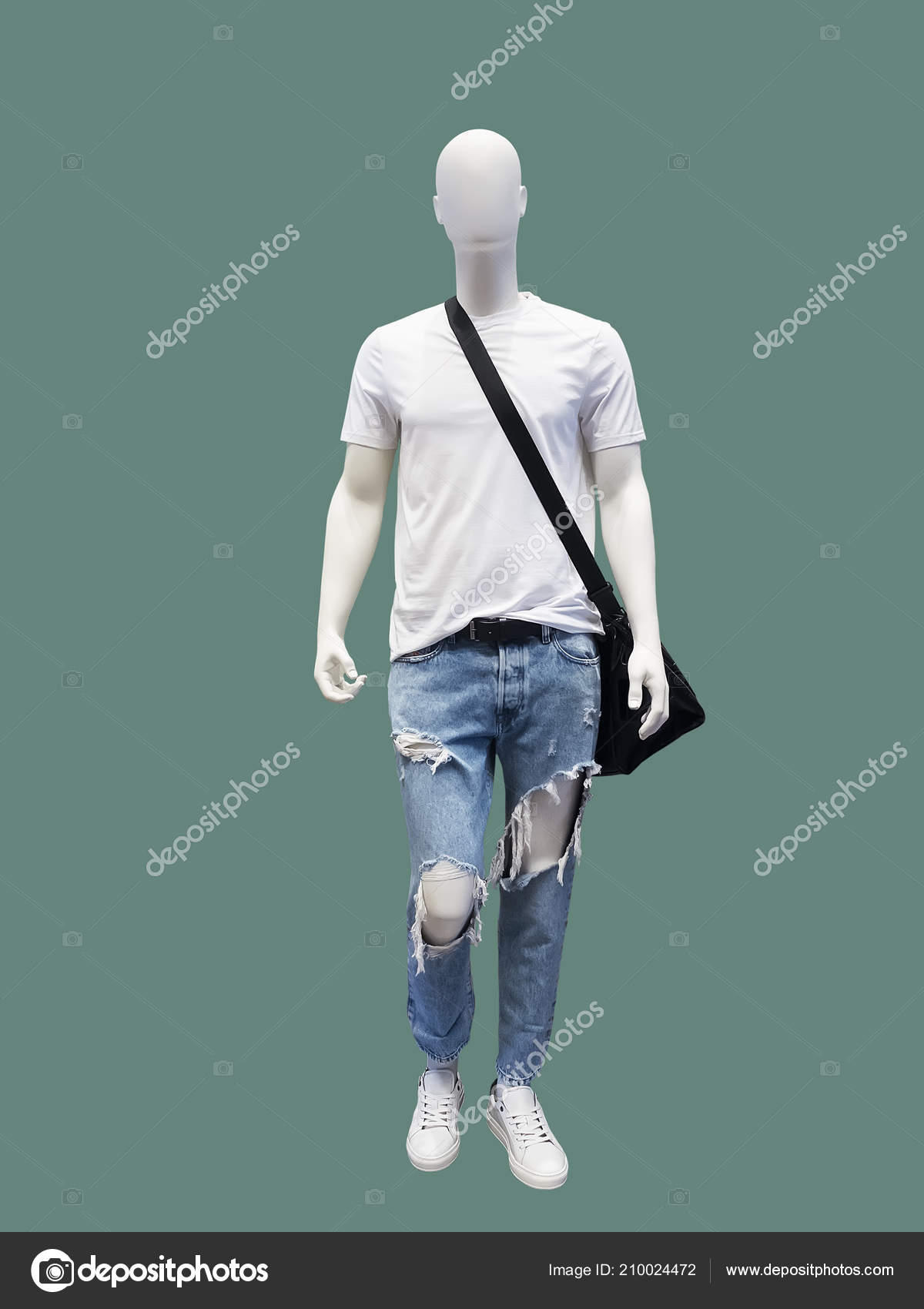 name brand ripped jeans