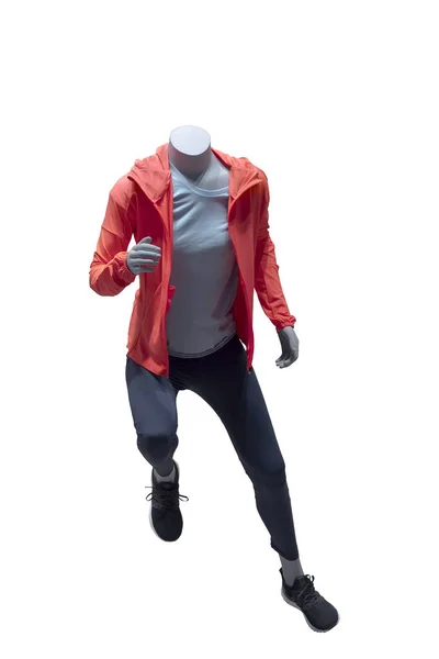 Running female mannequin — Stock Photo, Image