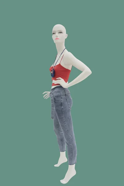 Full-length female mannequin. — Stock Photo, Image