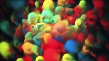 Fraktal Şekiller Hareket Arka Plan Haven