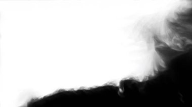 Dijital mürekkep kanaması geçiş animasyon görüntüleri