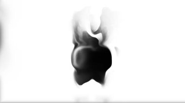 Dijital mürekkep kanaması geçiş animasyon görüntüleri