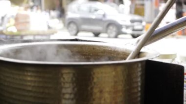 Indian Style Coffee or Tea Making - Street-Side Delight