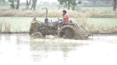 In the Heart of the Farm - A Journey Through the Wild Waters with a Tractor
