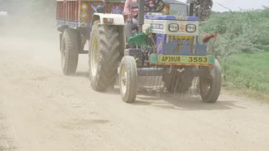 Tire Tracks in Dirt - Farming's Footprint on the Landscape