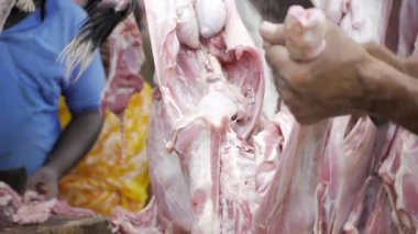 Unique and Authentic - Watching the Art of Indian Meat Cutting in Action