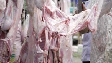 Mutton Cutting - Original Goat Meat Preparation