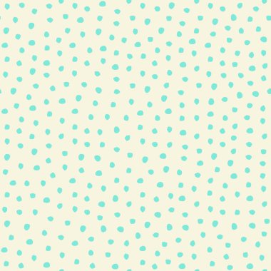 Vektör sorunsuz trendy dağınık polka nokta desen. Modern mürekkep fırça hattı arka plan. Baskı, ambalaj kağıdı, duvar kağıdı için harika