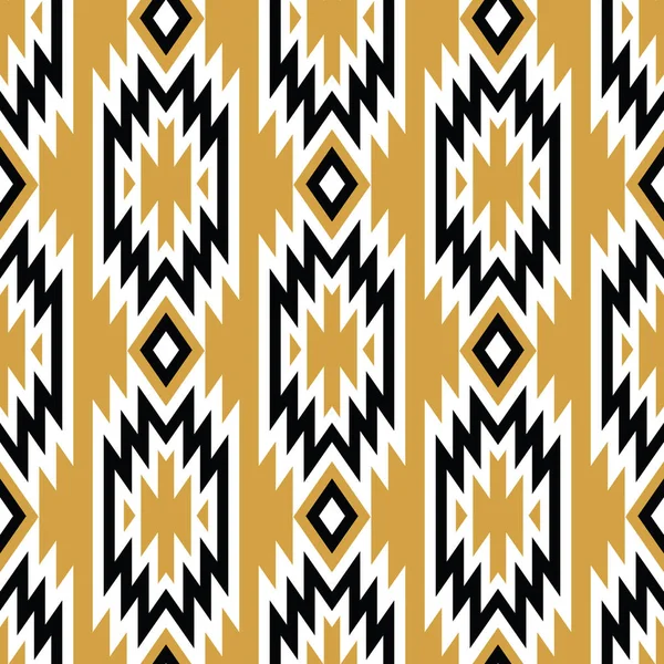 Vektor trendige nahtlose dekorative ethnische Muster. Boho geometrischer Stil. — Stockvektor