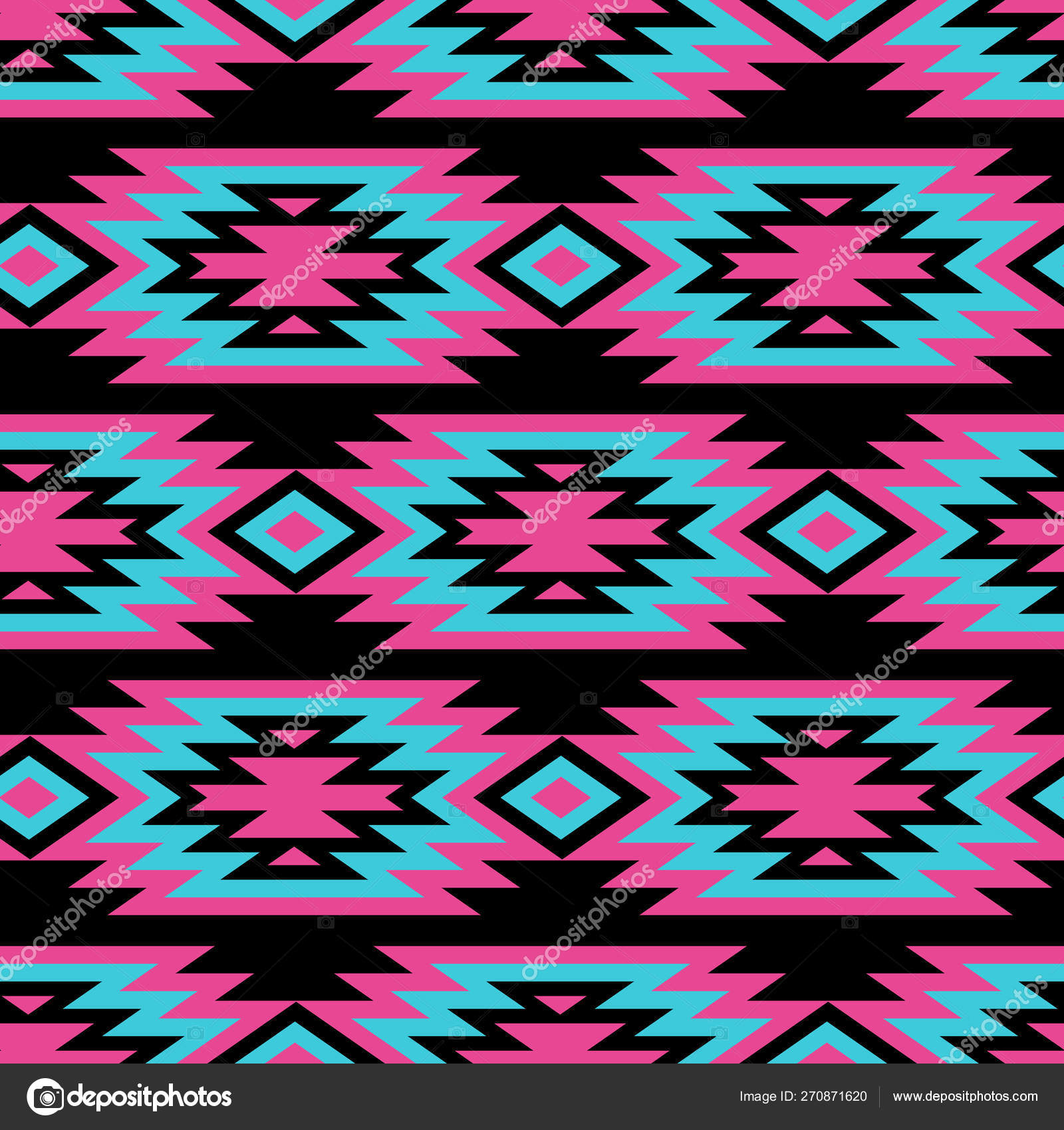 矢量无缝装饰的民族图案。美国印第安图案。阿兹台克部落装饰背景. 图库矢量图©Eireen.zn 270871620, image size:1600x1700