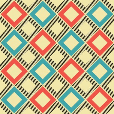 Vektör geometrik kusursuz desen