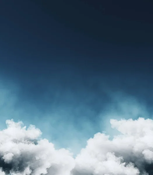 Creative Cloud Himmel Bakgrund Drömmar Och Naturen Koncept — Stockfoto