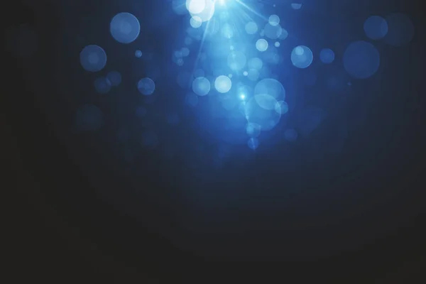 抽象的なぼやけた青いボケ背景 — ストック写真