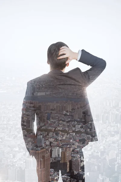 Businrssman Process Laptop — Stock Photo, Image