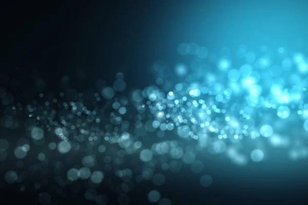 Fondo Creativo Bokeh Azul — Foto de Stock