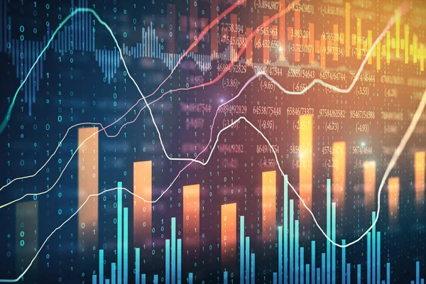 Ticaret ve Finans arka plan — Stok fotoğraf