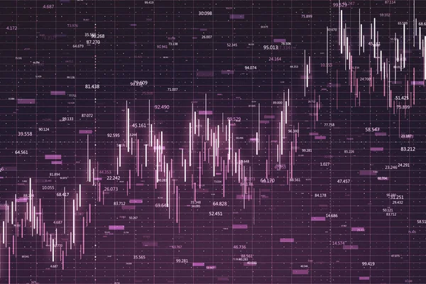 Finanças e investir fundo forex — Fotografia de Stock