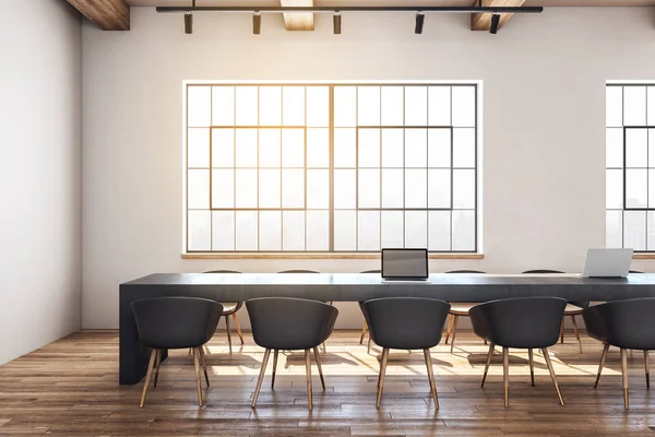 Contemporary meeting room interior — Stock Photo, Image