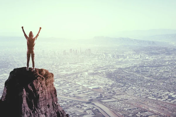 Liderança e conceito futuro — Fotografia de Stock