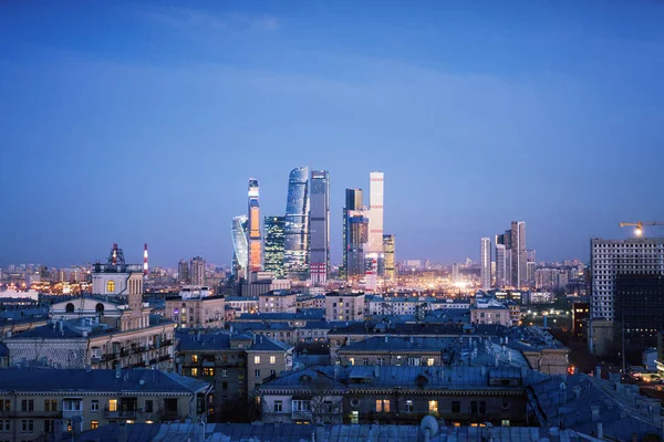 Creative Moscow city texture — Stock Photo, Image