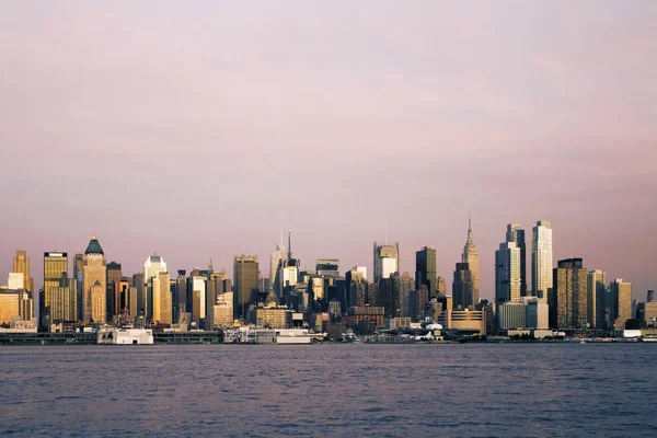 Creatieve skyline van New York — Stockfoto