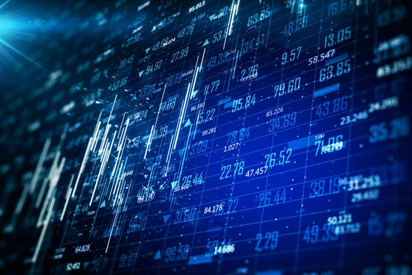 Blurry forex background — Stock Photo, Image