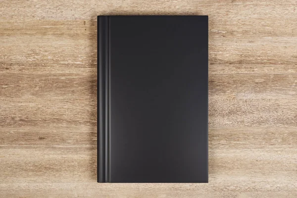 Κενό μαύρο βιβλίο — Φωτογραφία Αρχείου