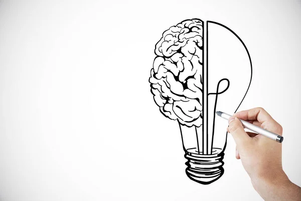 Idea, innowacja i burza mózgów w tle — Zdjęcie stockowe