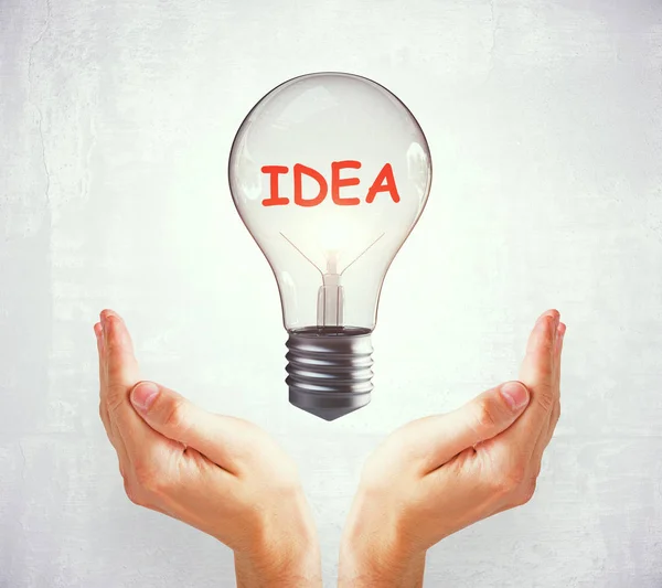 Idea and solution concept — Stock Photo, Image