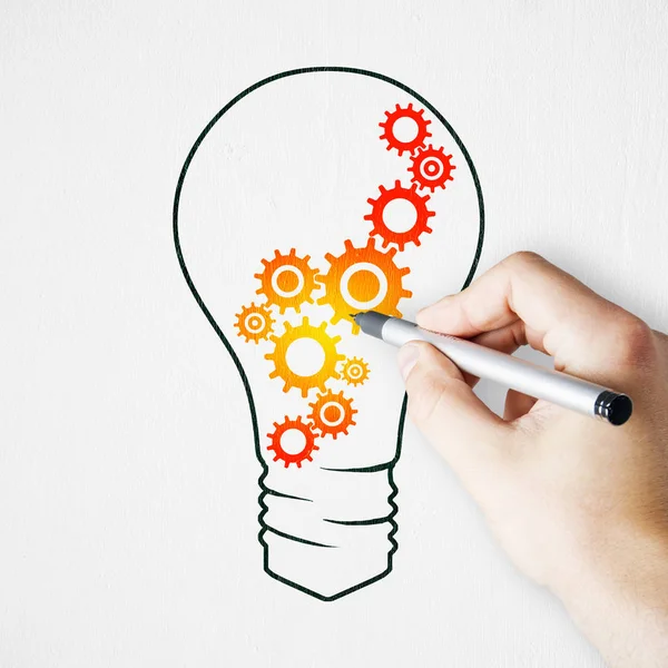 Idea e concetto di innovazione — Foto Stock