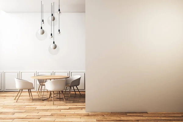 Modernes klassisches Café mit Kopierraum — Stockfoto