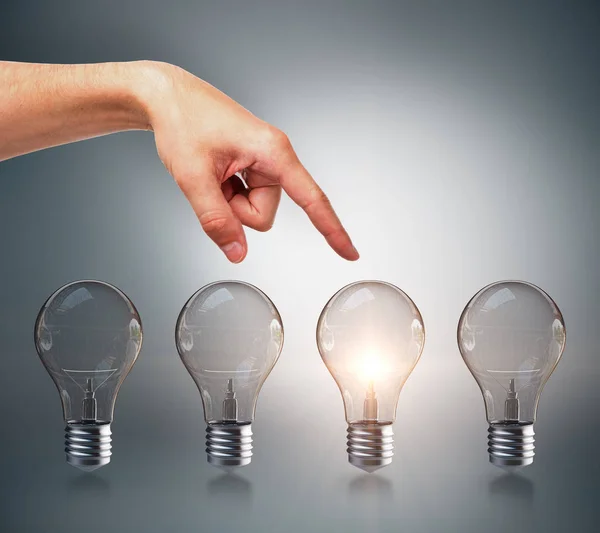 Elección, idea e innovación — Foto de Stock