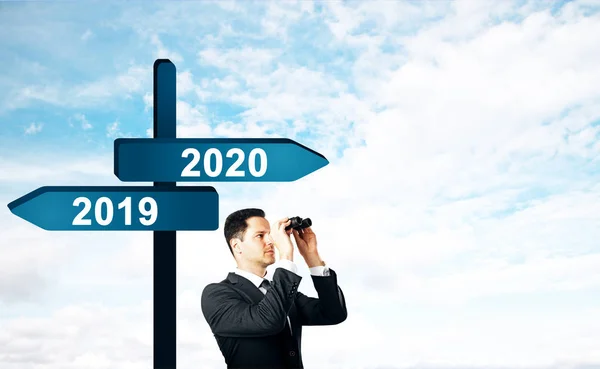 New Year and future concept — Stock Photo, Image