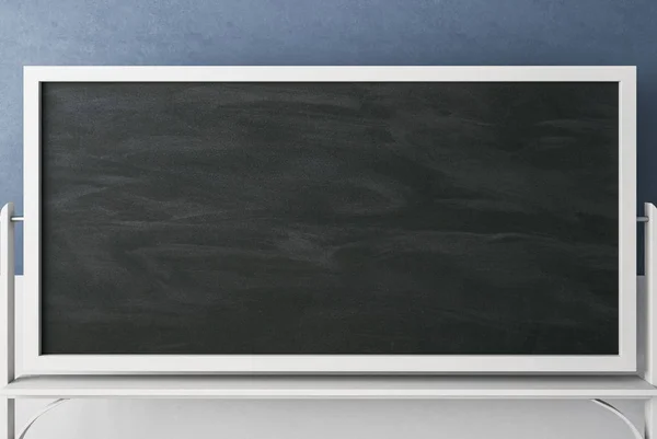Modern classroom with empty chalkboard — Stock Photo, Image