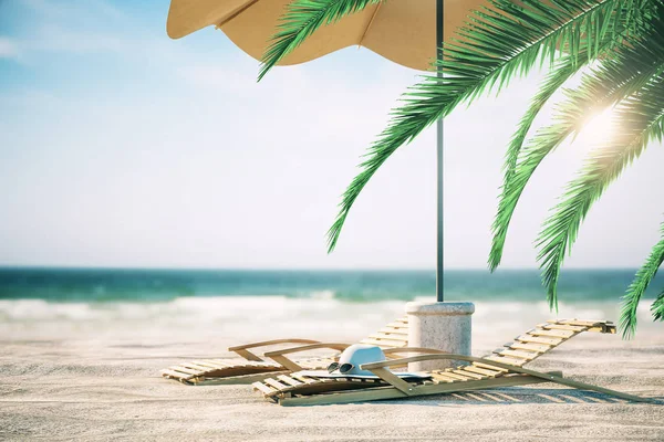 Schöner Strand Hintergrund — Stockfoto