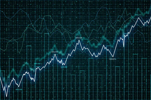 Concepto de comercio y economía — Foto de Stock