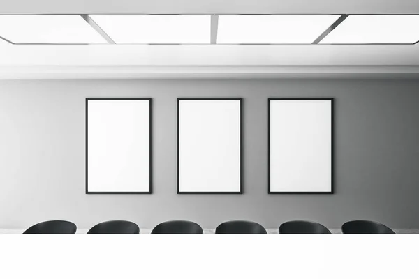 Modern toplantı salonu ile bayrak — Stok fotoğraf