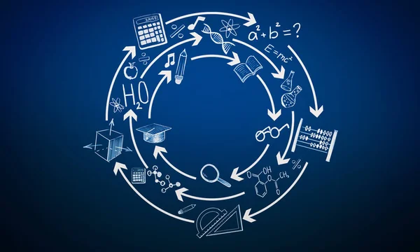 科学和学校概念 — 图库照片