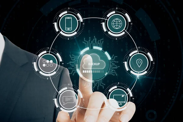 Base de datos y concepto de almacenamiento — Foto de Stock