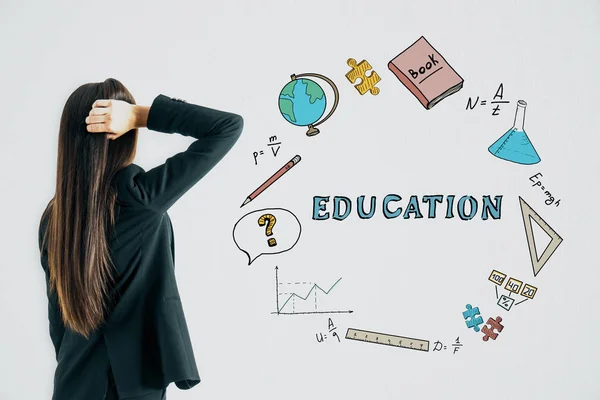 Utbildning och kunskap koncept — Stockfoto
